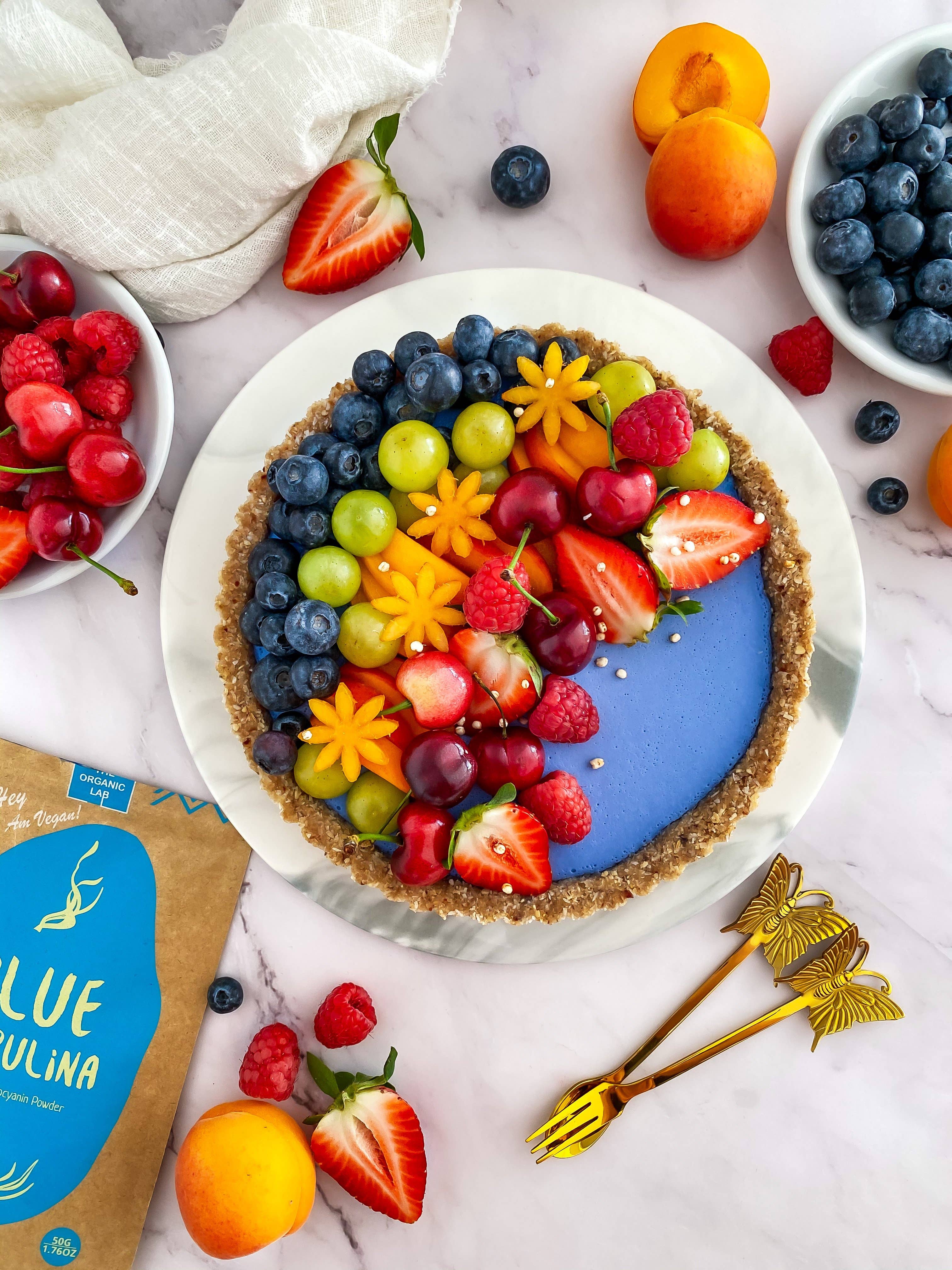 THE ORGANIC LAB - Wholesale Protein/Superfood Powder - Blue Spirulina - 50g ( 1 CASE 10 PIECES )6