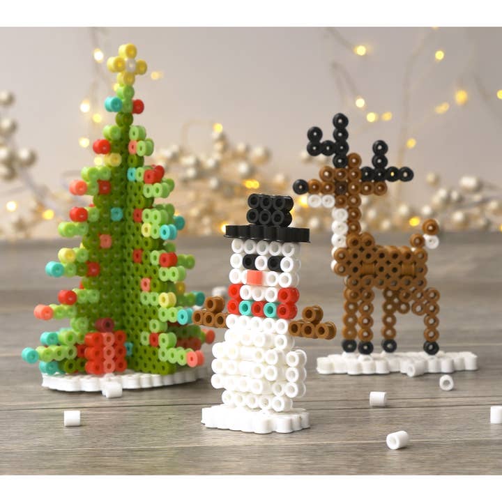 Anker Play Products - Wholesale DIY Craft Kit - Kids - Perler Beads Gingerbread Theme House Kit
