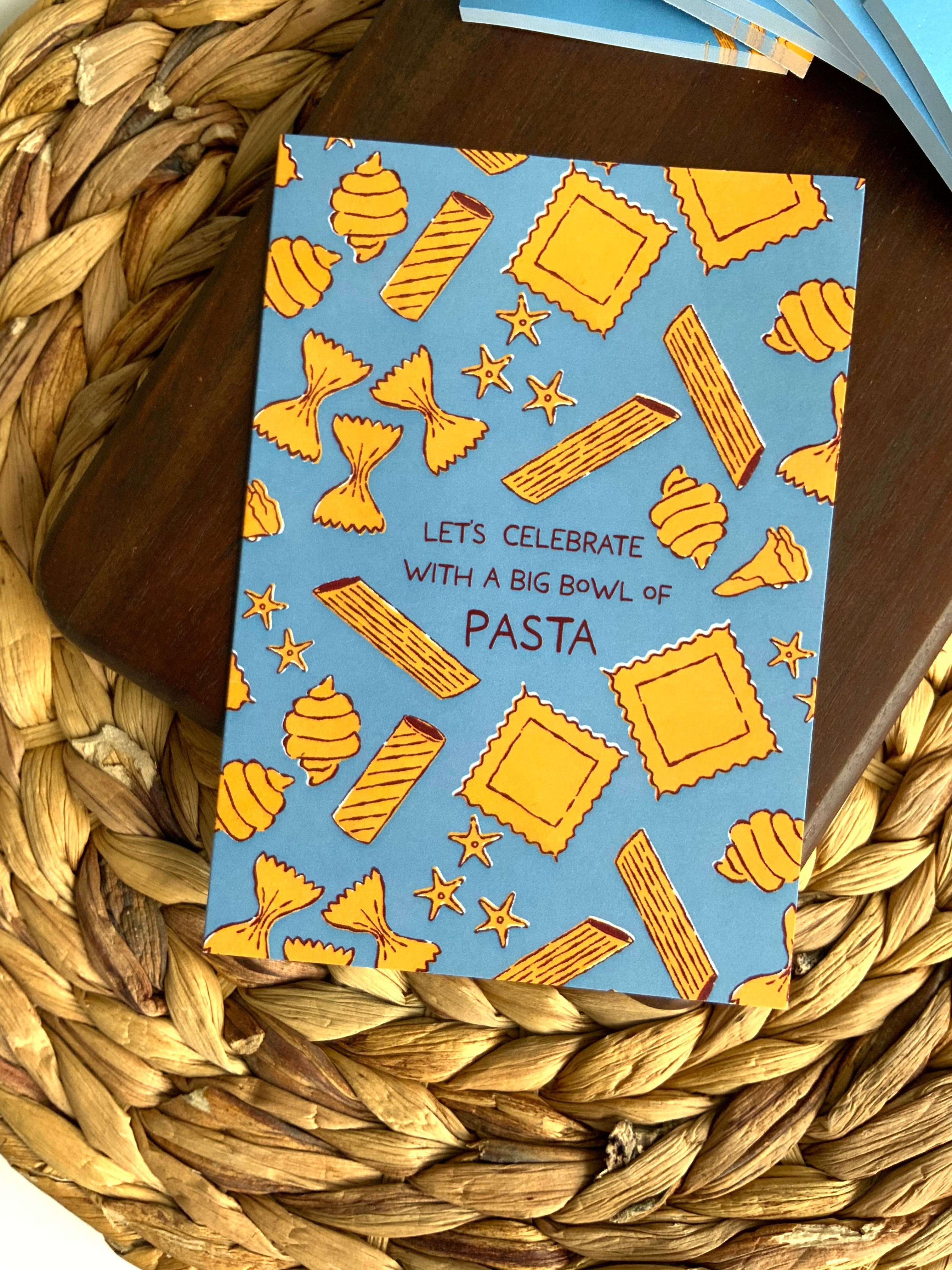 papierwinkel - Wholesale Birthday Card - Pasta Card | Congratulations Cards | Pasta Birthday Cards
8