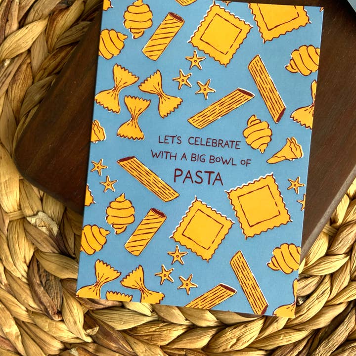 papierwinkel - Wholesale Birthday Card - Pasta Card | Congratulations Cards | Pasta Birthday Cards
8
