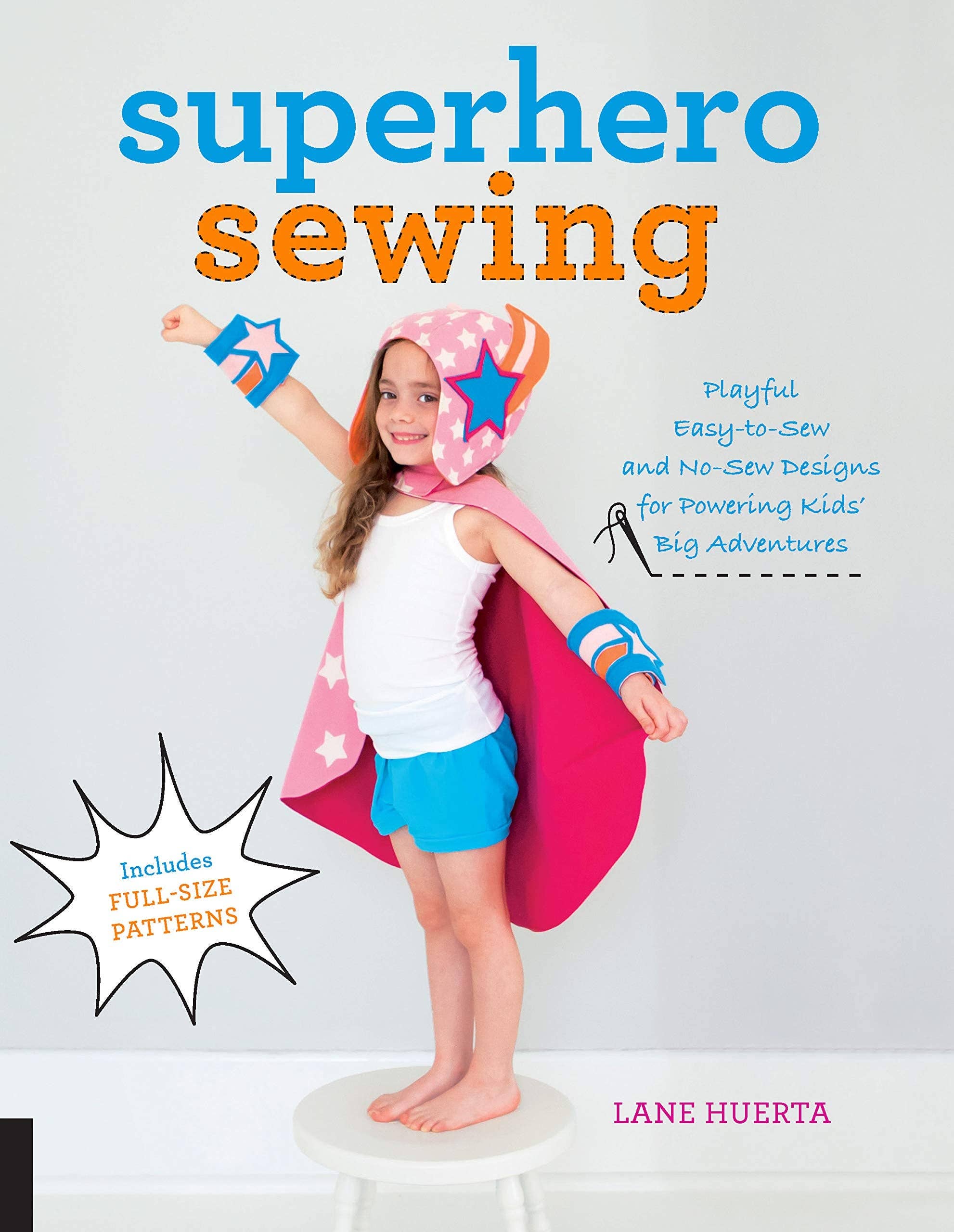 Boon Books – wholesale Crafts, hobbies & DIY book – Superhero Sewing: Easy Designs & Patterns for Kids by Huerta0