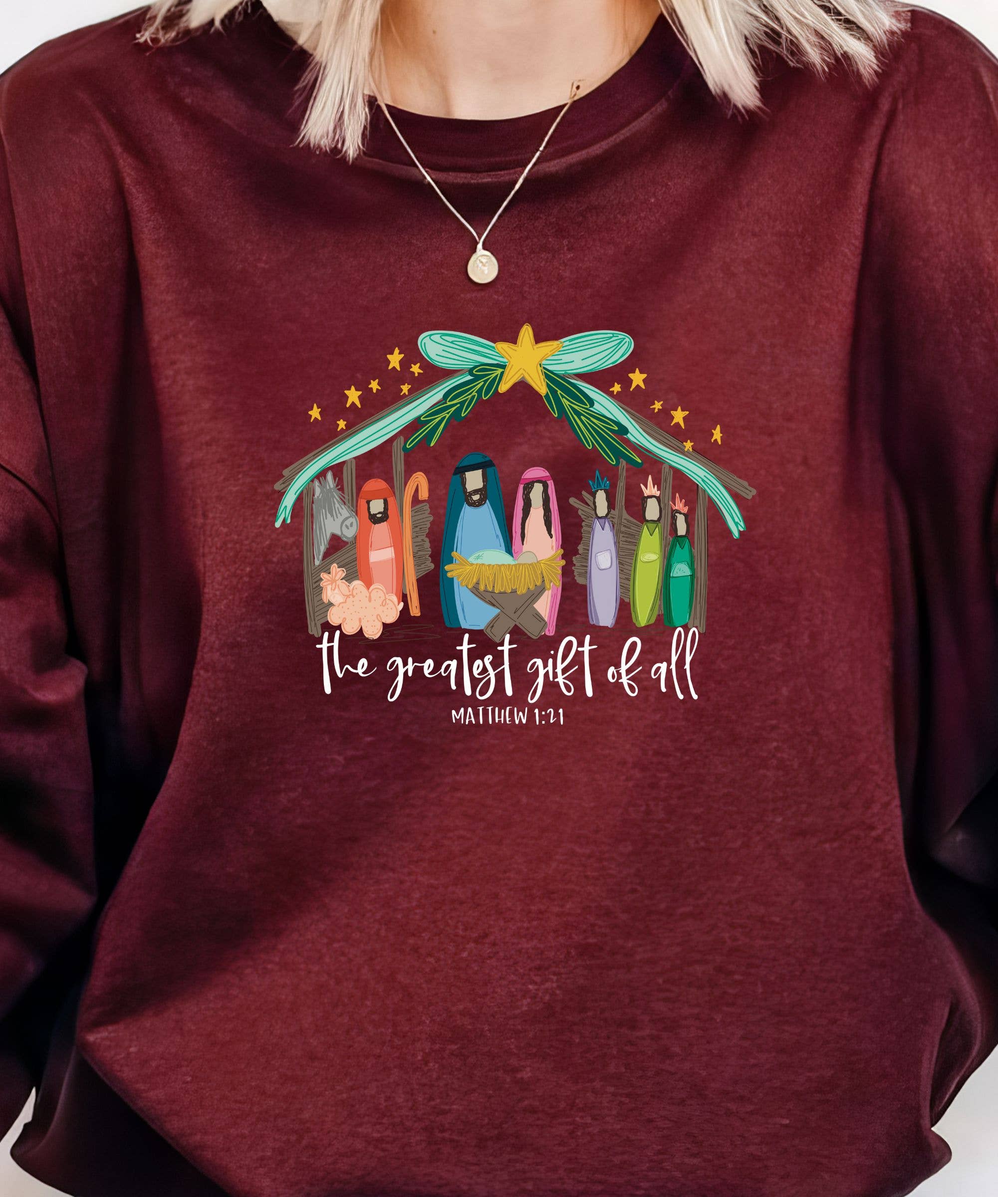 Midday USA - Wholesale Graphic Sweatshirt - Women's - Greatest Gift Of All Sweatshirt8