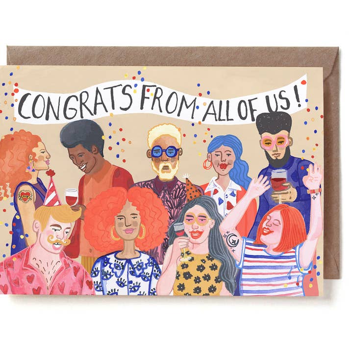 Congrats group for wholesale by Reddish Design