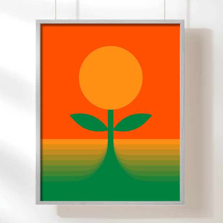 Grow Art Print voor wholesale door Circa 78 Designs