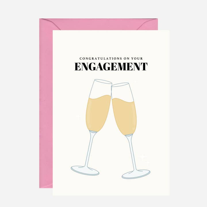 Skål Engagementskort for engroshandel hos Pearl Ivy