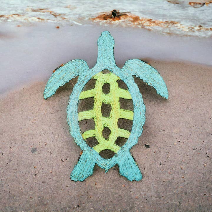 Whimsies - Wholesale Wall Accent - Sea turtle Wall Hanging 3D nautical décor Hawaii Hawaiian2