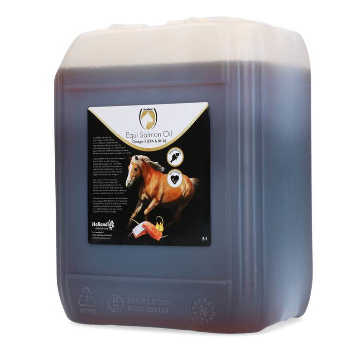 Excellent Horse Salmon Oil 5 l for wholesale by Hofman Animal Care