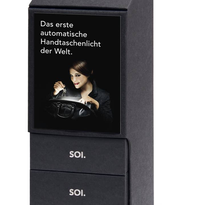 SOIA. Display/24 pezzi/luce tascabile automatica per la vendita all'ingrosso da parte di Brainstream