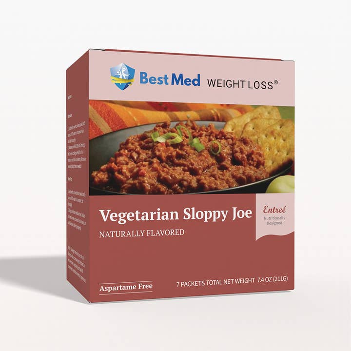 BestMed High-Protein Meal, Vegetarian Sloppy Joe (7ct) for wholesale by BestMed