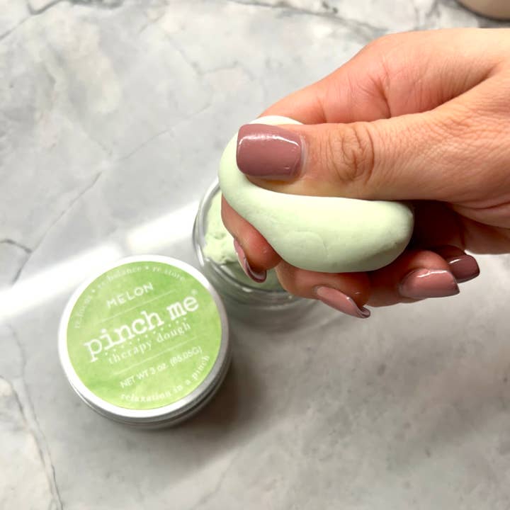 Pinch Me Therapy Dough - Vente Balle/pâte antistress - Pinch Me Therapy Pâte Melon3