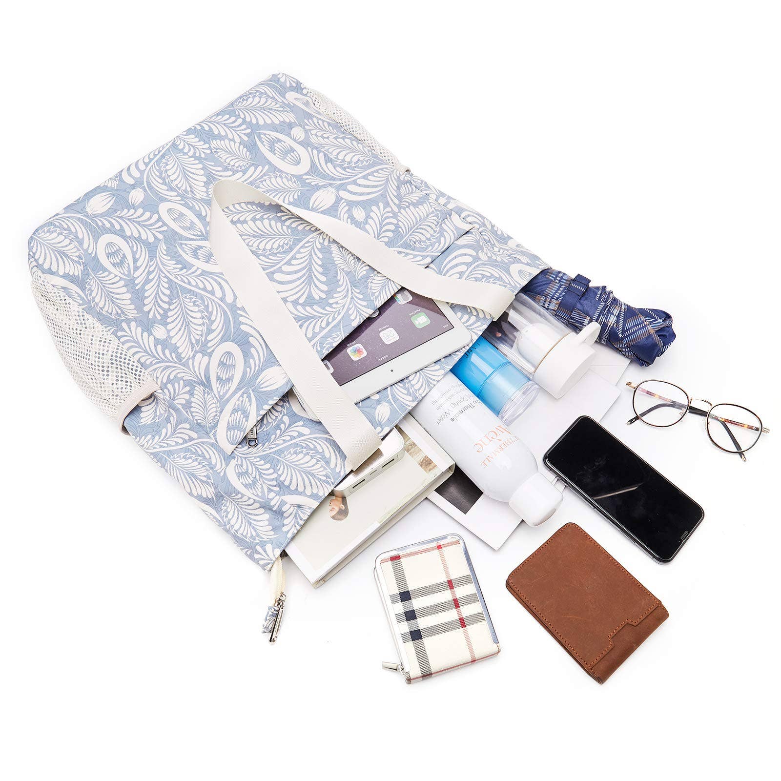 wandf - Wholesale Beach Bag - WANDF Water-resistant Beach Shoulder Tote Bag for Women1