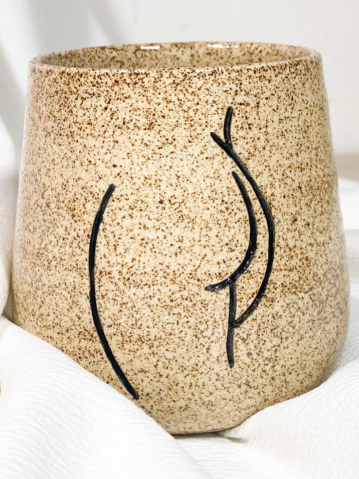 Butt Tumbler for wholesale by Fiercen Designs