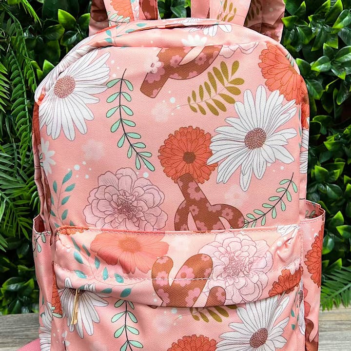 Kids Charm Online - Vente Sac à dos – enfant - SAC À DOS DE PETITE TAILLE IMPRIMÉ DE CACTUS FLORAUX ET DE CORAIL.