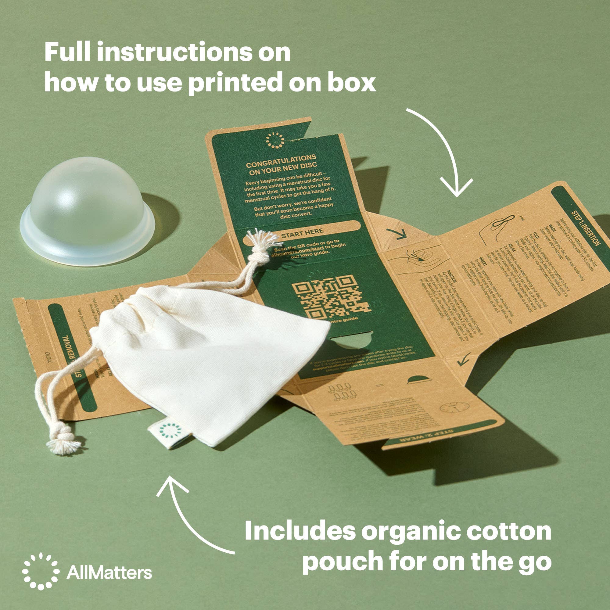 AllMatters (Formerly OrganiCup) - Vendita all'ingrosso Coppette mestruali - Disco Mestruale AllMatters10