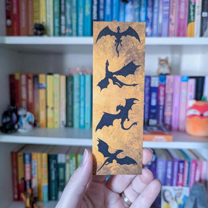 Dragon Bookmark for wholesale by The Book Nerd Fox