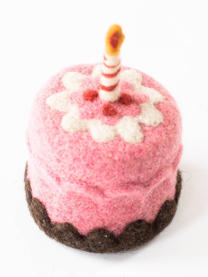 Happy Birthday Cake for wholesale by Handspun Hope