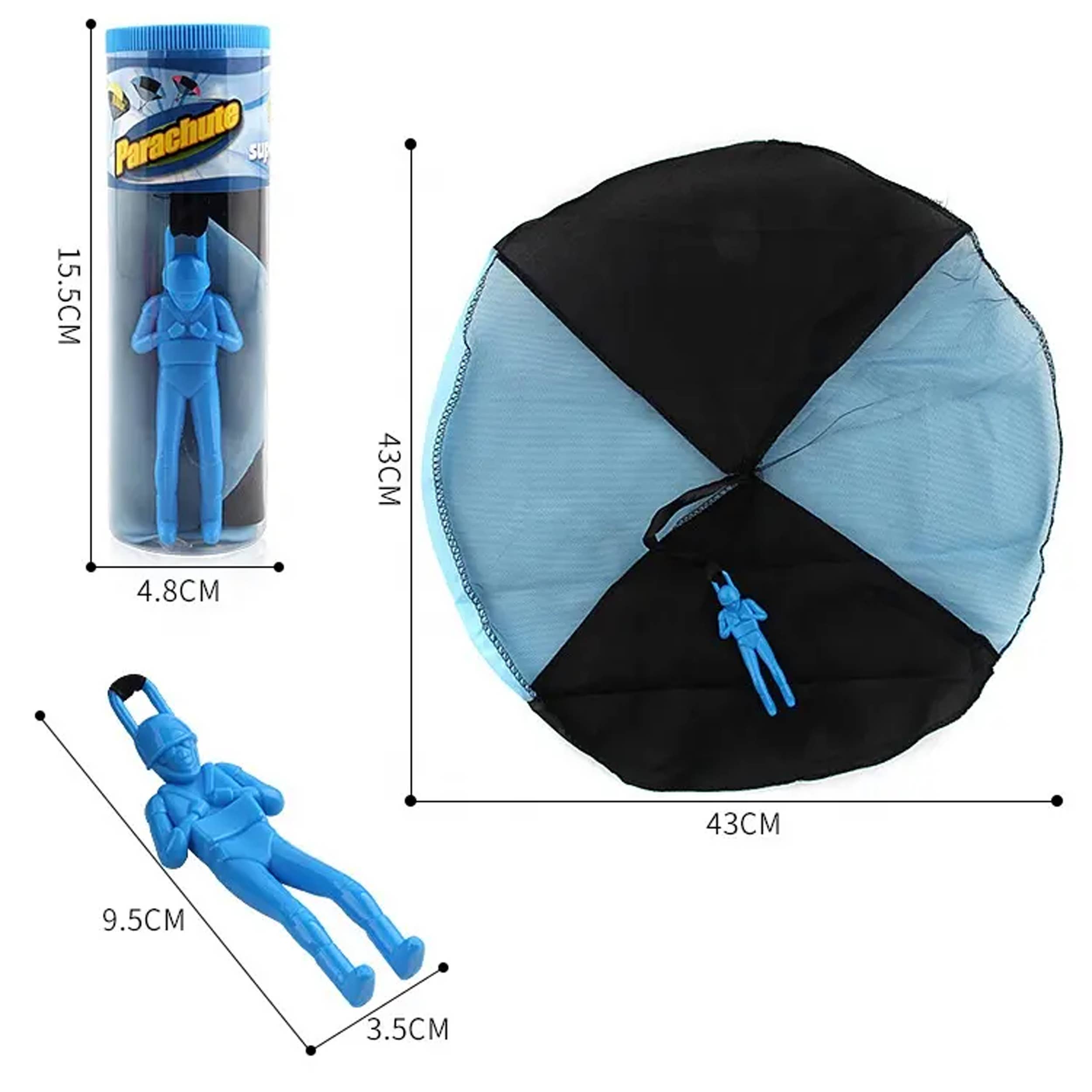 JSBlueRidge Toys - Wholesale Classic Toy - Kids - Mini Flying Parachute Funny Kids Toy- Assorted2