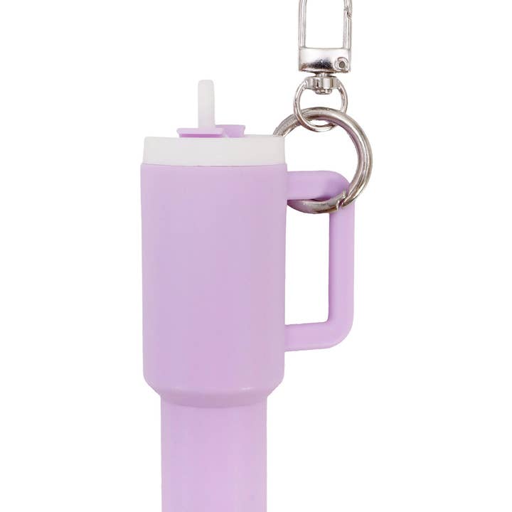ASSORTED Colorful Mini Matte Tumbler Cup Key Chain for wholesale on Faire1