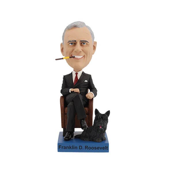 Royal Bobbles - Wholesale Decorative Figurine - Royal Bobbles Franklin Delano Roosevelt Bobblehead Statue