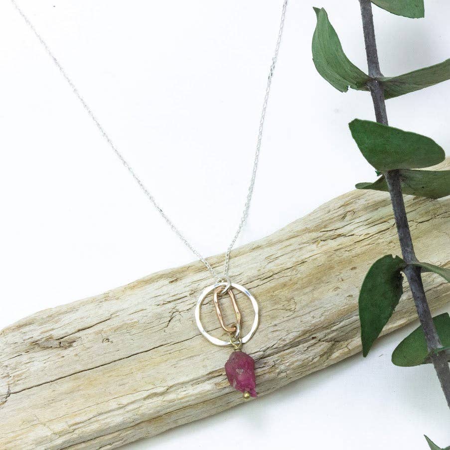 Laura J Designs – Großhandel Kette mit Anhänger/Charm – Azaleen-Halskette4