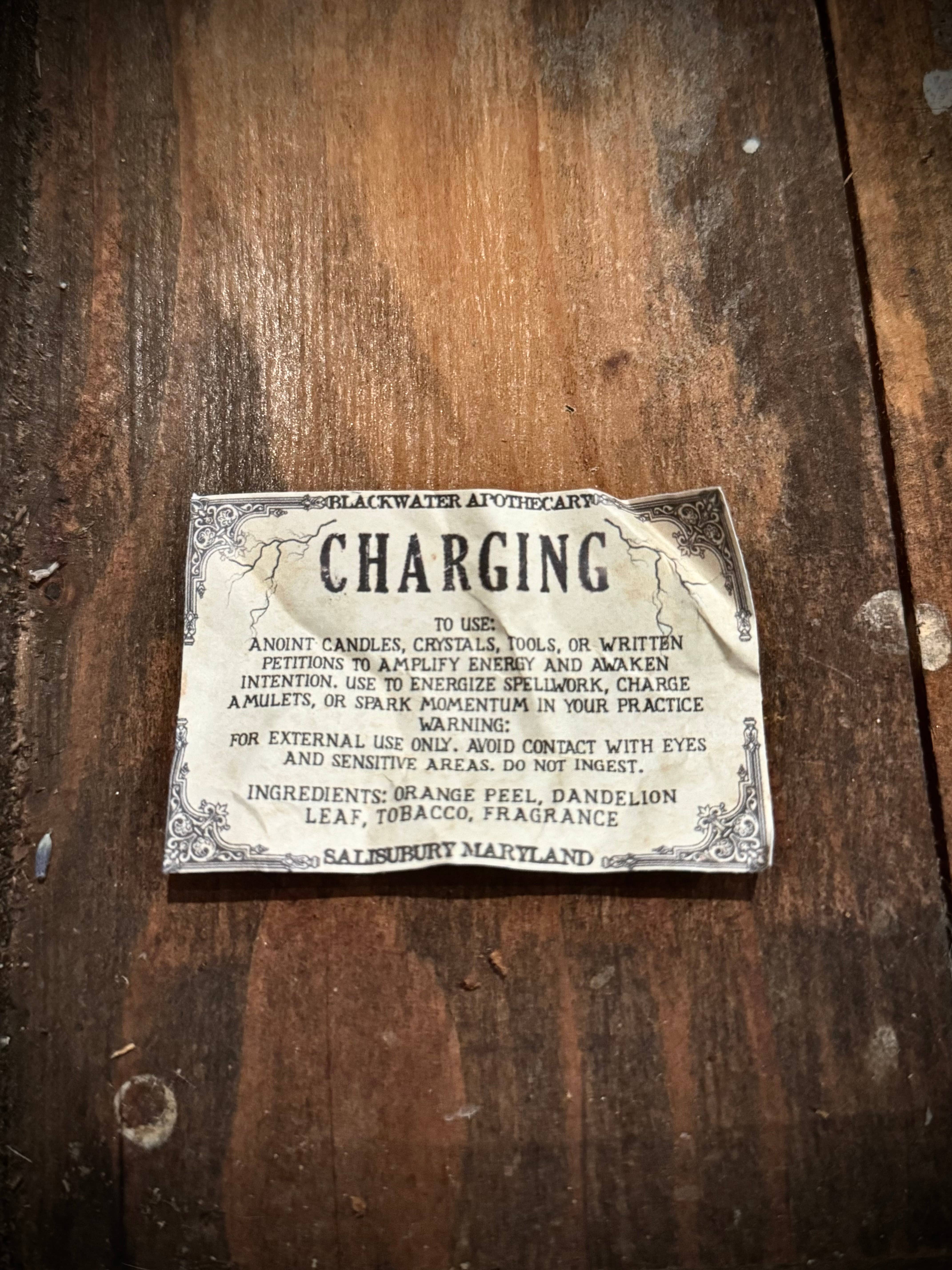 Blackwater Apothecary - Vendita all'ingrosso Attrezzatura per meditazione - Olio Rituale di Ricarica per Potenziamento Incantesimi e Ricarica Strumenti – 1oz2