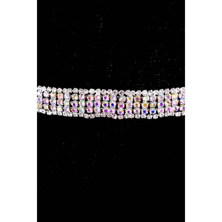 Chicas - Wholesale Belt – Women's - Crystal Jewel Belt With Tie on Sashes BT7073