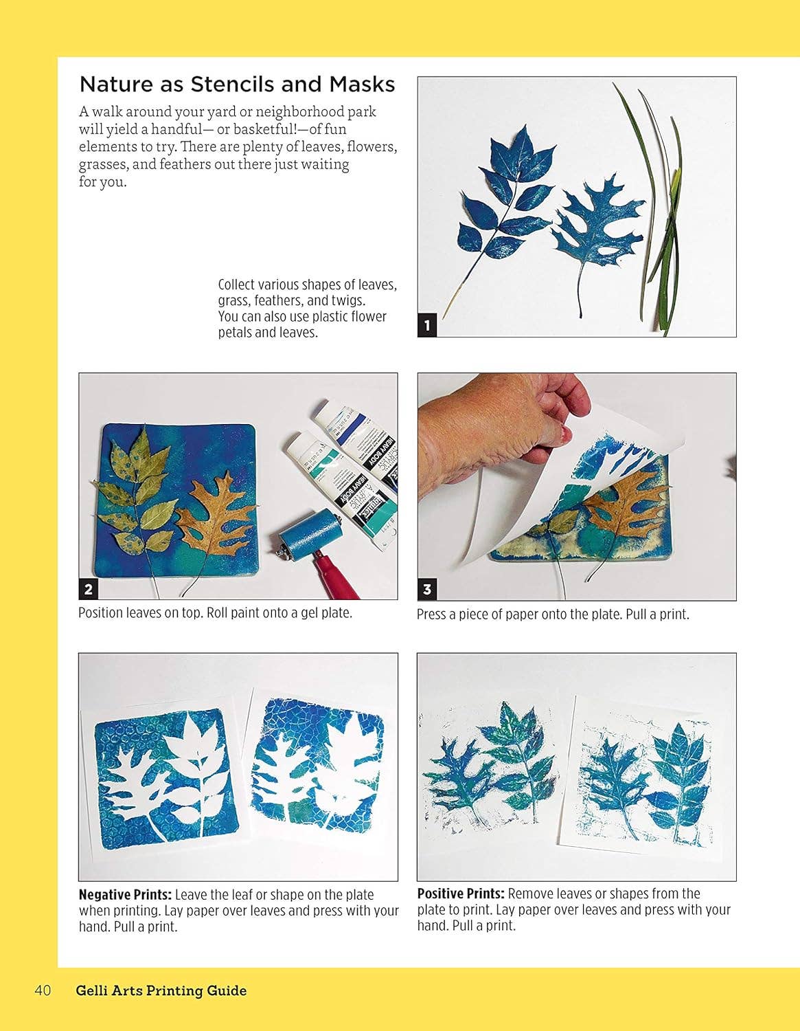 Fox Chapel Publishing - Wholesale Crafts, Hobbies & DIY - Gelli Arts® Printing Guide - Printing Without a Press 3