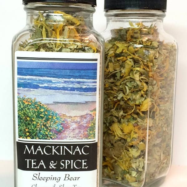 Mackinac Tea & Spice llc - Wholesale Loose Tea - Sleeping Bear Sleepy, Dream, De-Stress, Relaxing Tea