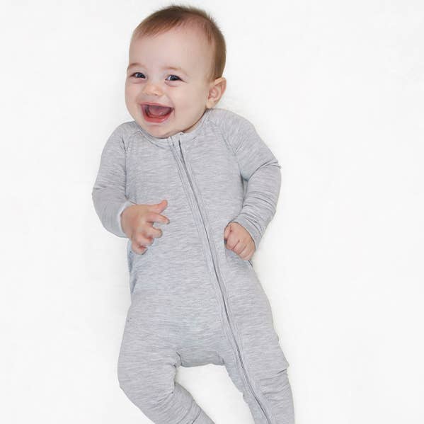 Cloudy Gray Long ZipZip for wholesale by lil gremmies