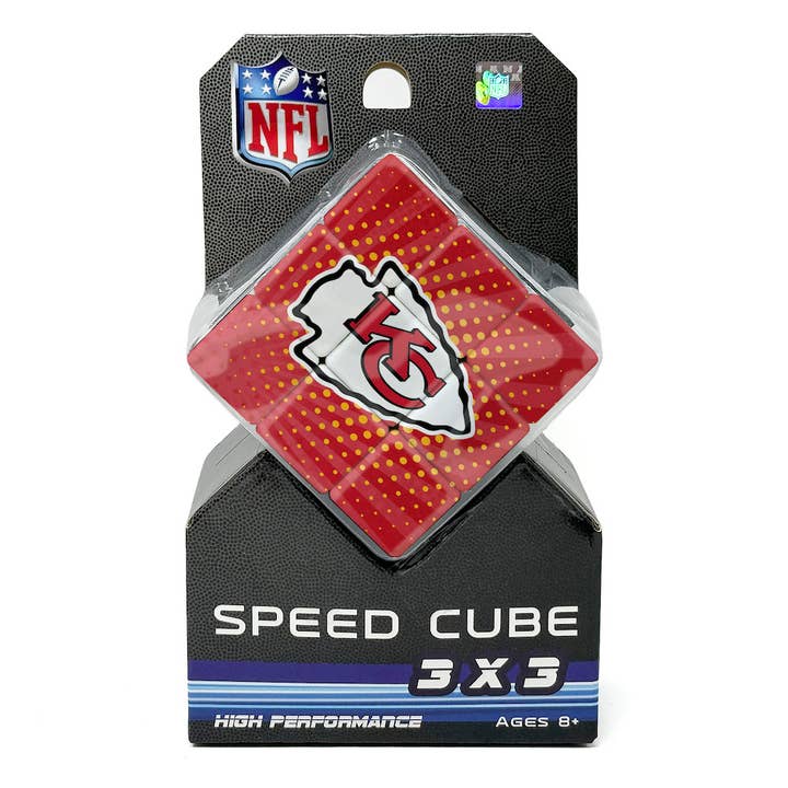 Party Animal, Inc. - Vente Puzzle – adulte - Speed Cube des Chiefs de Kansas City1