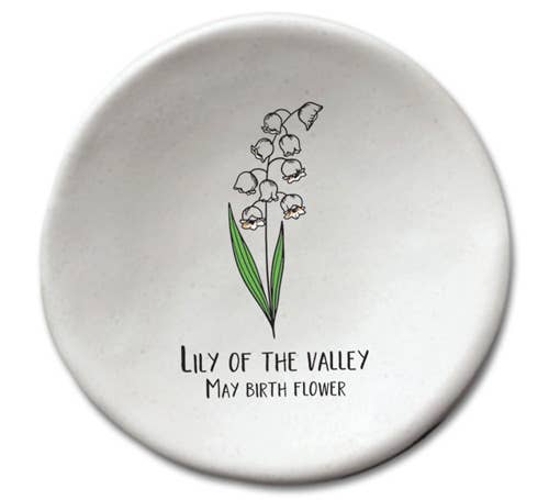 August Ceramics - Wholesale Jewelry Dish - 3.5" Ceramic Birth Month assortment with Tabletop Display9