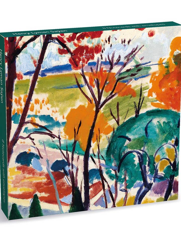 NOTECARD WALLET HENRY LYMAN SAYEN M&G for wholesale by Notes & Queries, Inc.