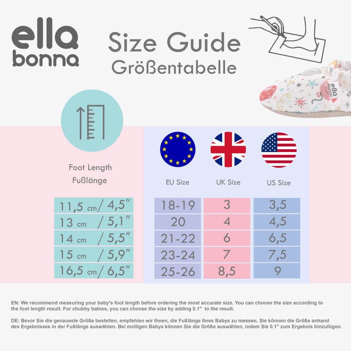 Ella Bonna – Großhandel Stiefeletten – Babys – Ella Bonna Babyschuhe mit rutschfester Sohle, Fuchsmuster, Home Bo
