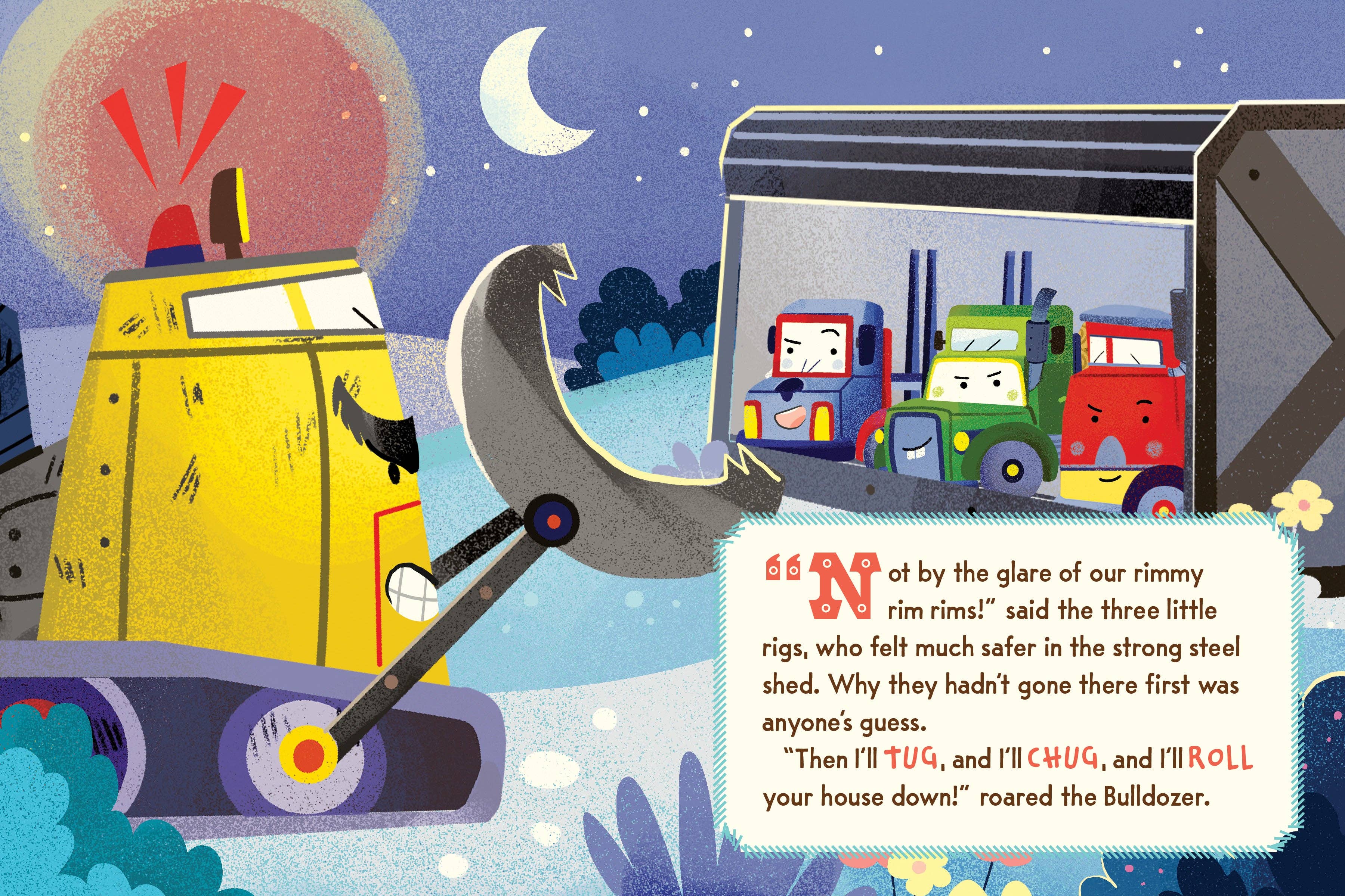 Bushel & Peck Books - Wholesale Preschool Book (3-5) - Truck Tales: The Three Little Rigs and the Big Bad Bulldozer10