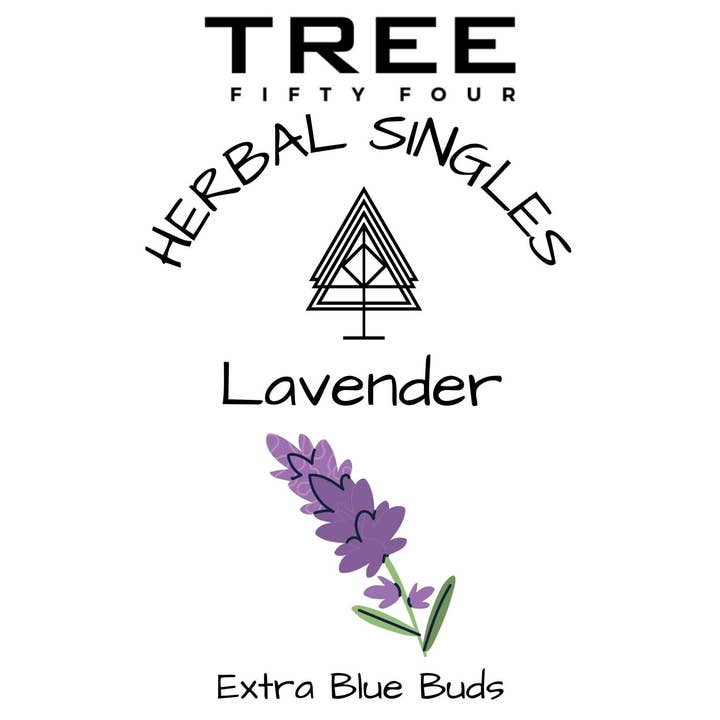 Tree Fifty Four – wholesale Löst te – Lavendel 6-pack påssats | 3,5" x 4,75"
