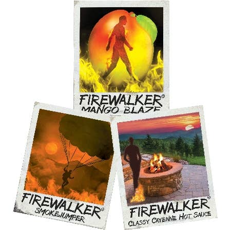FIREWALKER Hot Sauce Company - Wholesale Hot Sauce - FIREWALKER 3 Pack Flavor Horizons Hot Sauce Gift Box2