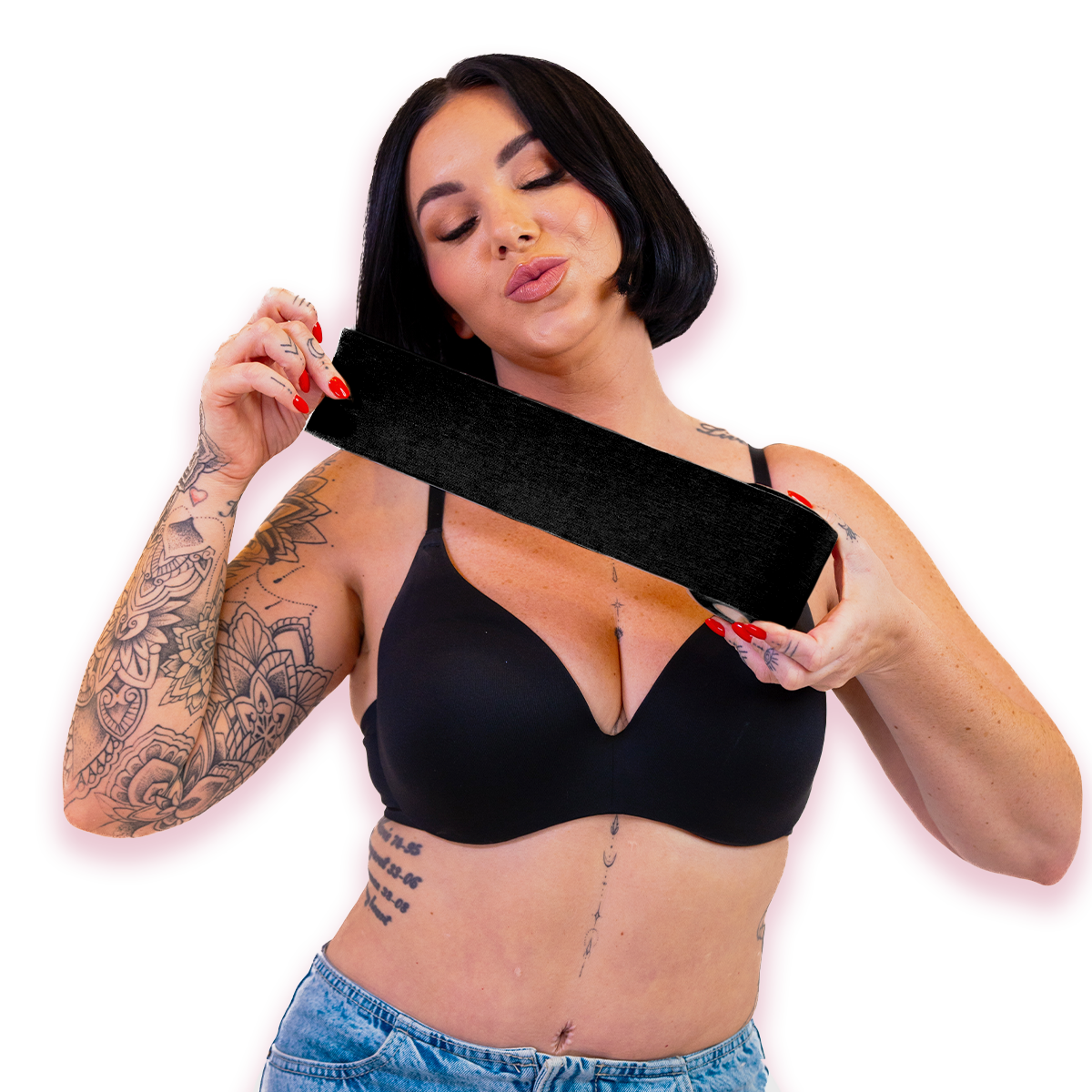 Booby Tape – wholesale Fashion/breast tape – Women’s – Booby Tape Extra Wide Black2