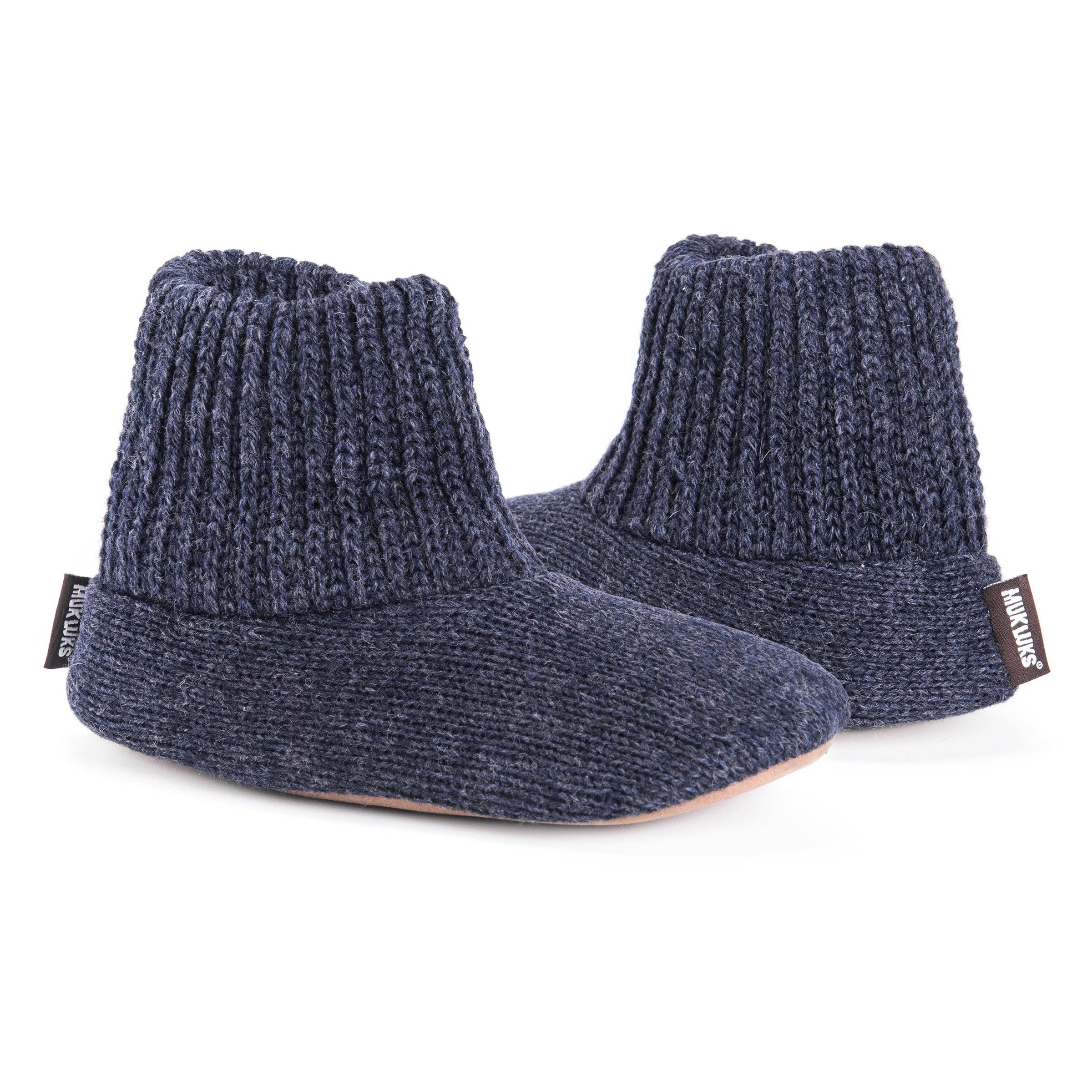 Muk Luks - Wholesale Sock Slippers - Men's - Muk Luks Men's Morty Ragg Wool Slipper Sock17