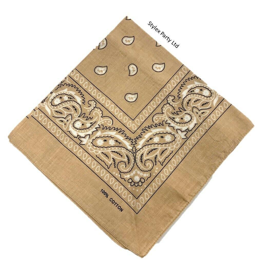 Stylex Party - Vente Bandana – femme - Écharpes Bandana Funky Design Paisley Headband6