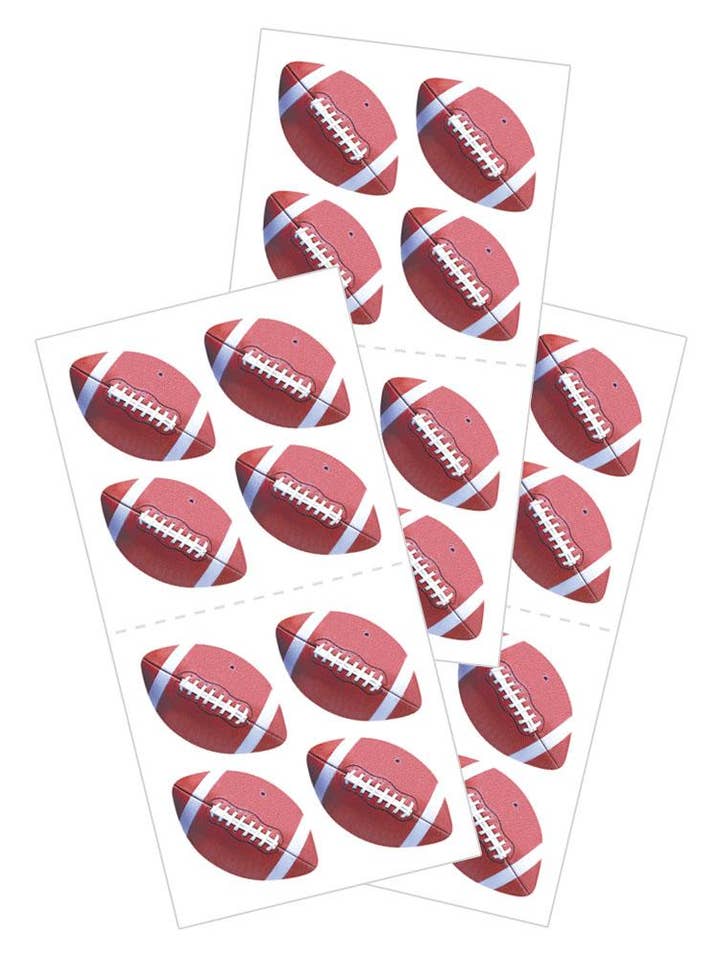 Footballs Sticker for wholesale by Paper House Productions
