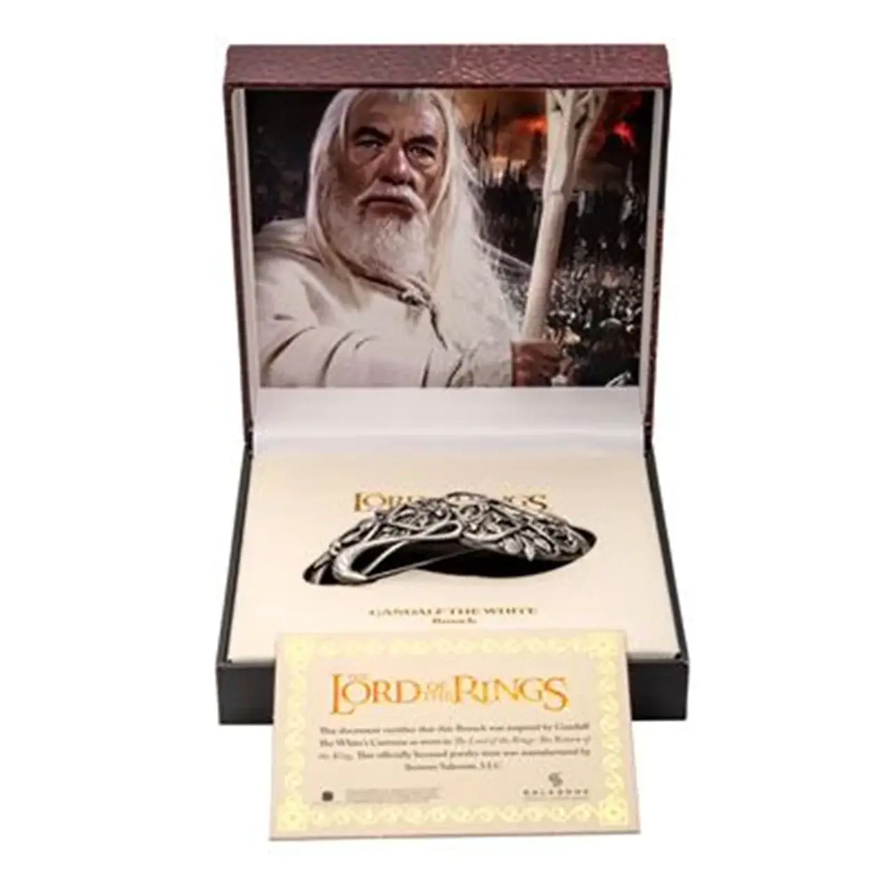 Collector's Outpost - Wholesale Brooch - Lord of the Rings Gandalf the White's Brooch Boxed Replica1