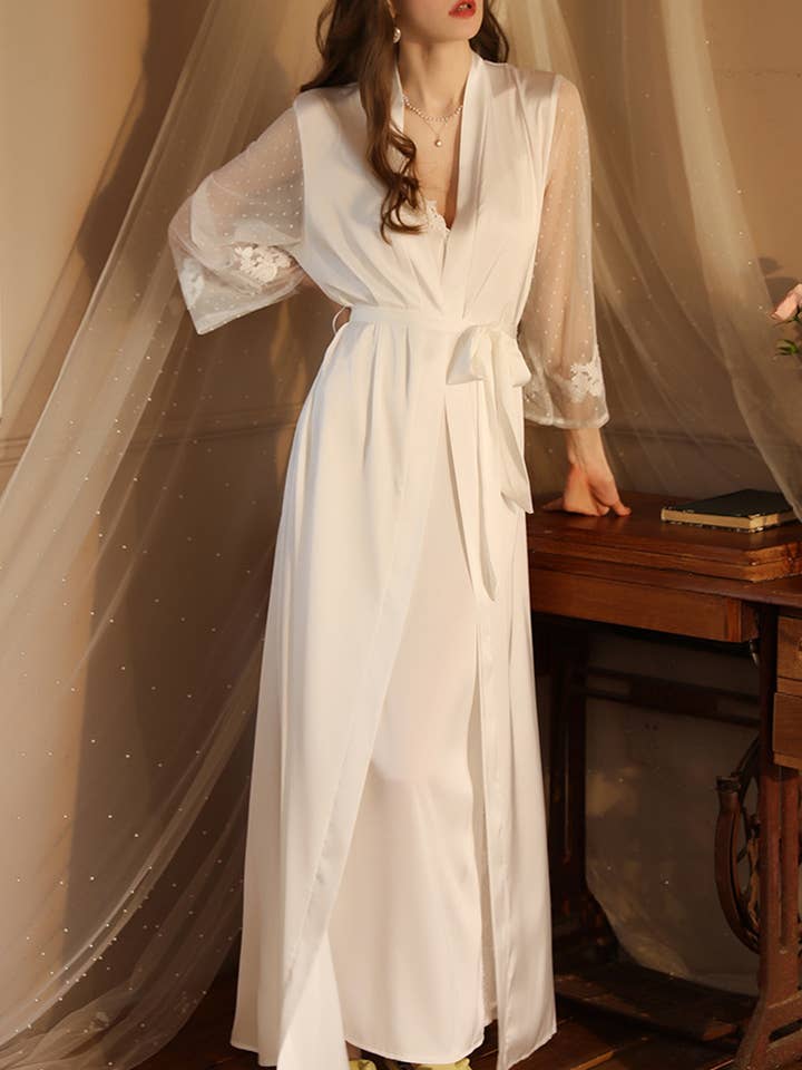 Sexy Sleeping Robe Strap Dress Set for wholesale by Wholesalesir