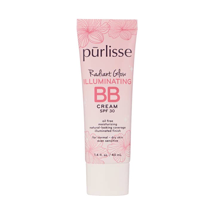 Crema BB illuminante radiante SPF 30 per la vendita all'ingrosso da parte di Purlisse Beauty