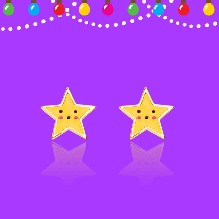 Shining Stars Earrings | Studs | Stocking Stuffer
for wholesale by Girl Nation