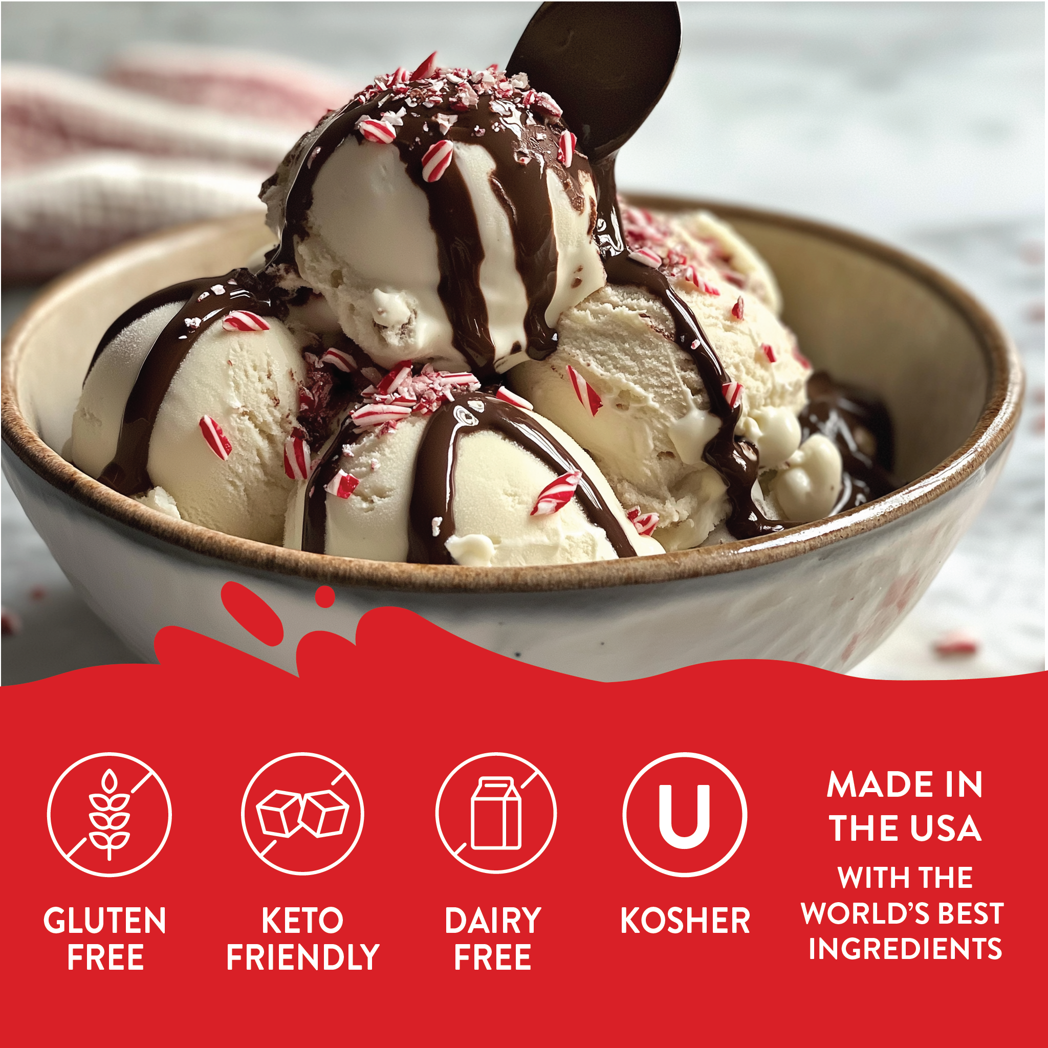 Jordan's Skinny Mixes - Wholesale Caramel Sauce - Sugar Free Peppermint Mocha Sauce4