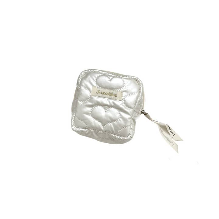 Funkyrel® Atzbranding Limited – wholesale Make-up/cosmetic bag – Cosbai - Mini Heart-Patterned Makeup Pouch