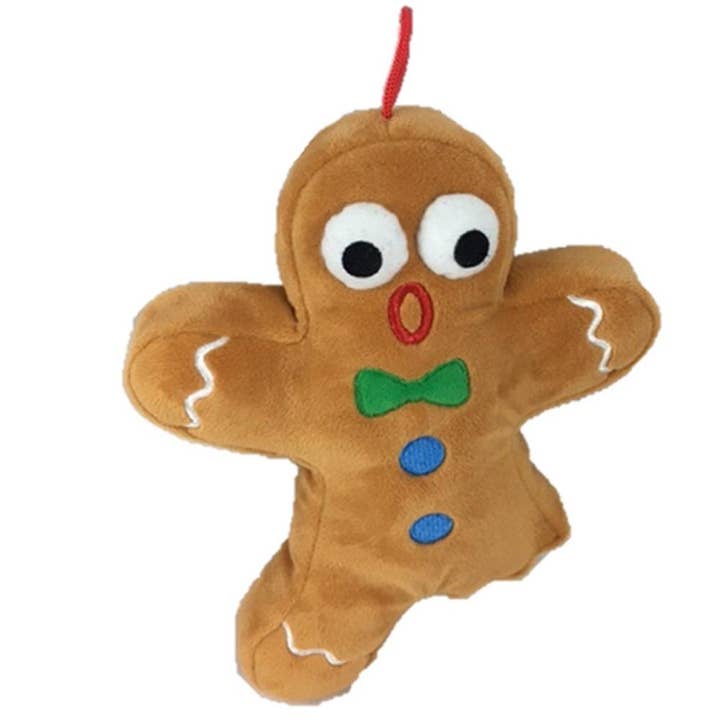 Huxley & Kent - Wholesale Pet Plush Toy - Dog - Ginger Snapped Dog Toy