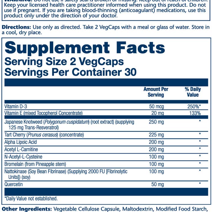 Solaray - Wholesale Oral Supplement/Vitamin - Acetyl L-Carnitine + ALA1