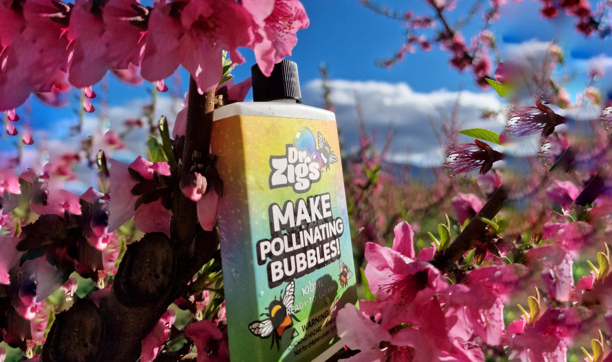 Dr Zigs – Engroshandel Tryllestav med bobler - Børn – Dr Zigs boble-bestøver sæt4