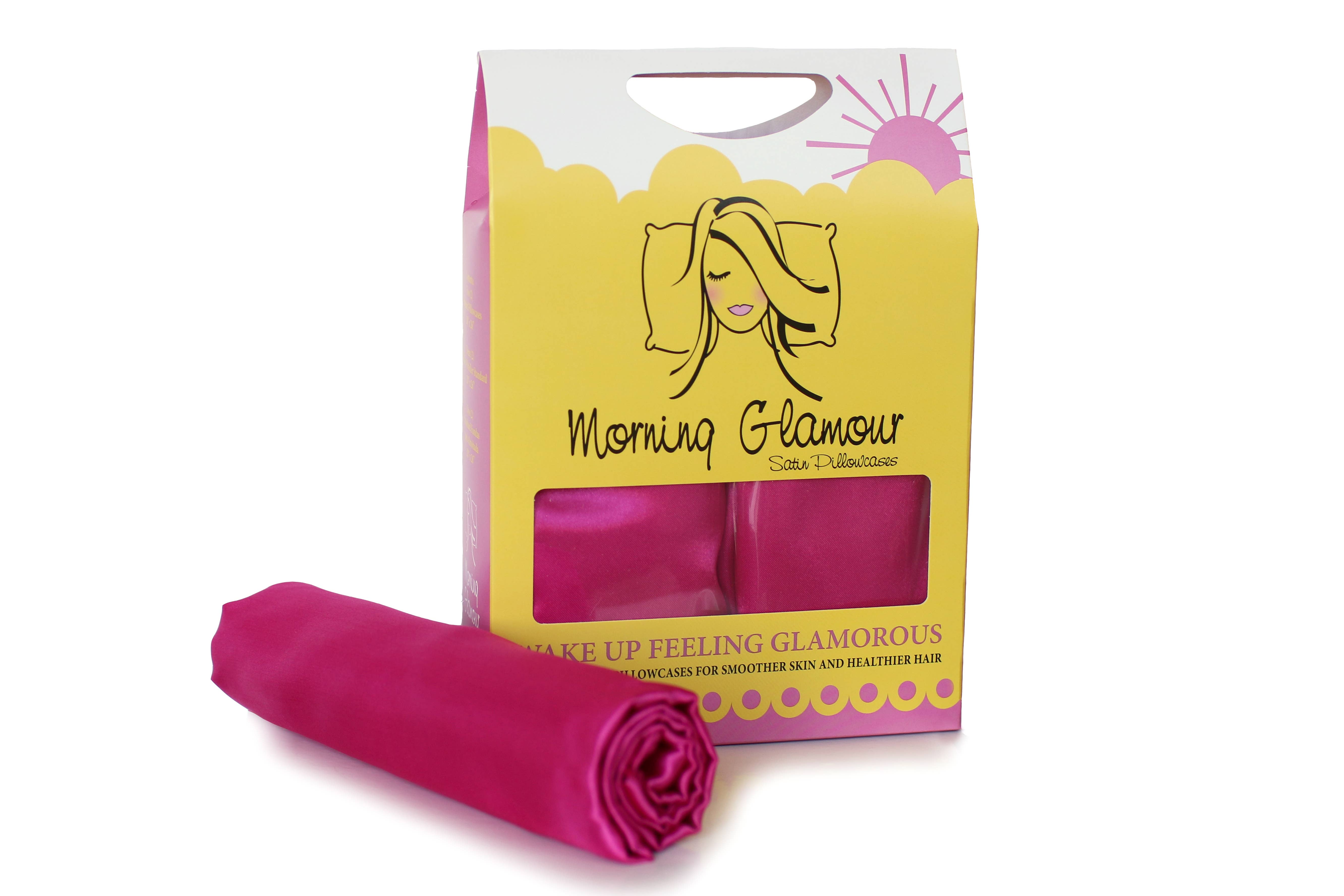 Morning Glamour – wholesale Bedding pillowcase/sham – Signature 2PK Satin Pillowcase- STANDARD/QUEEN30